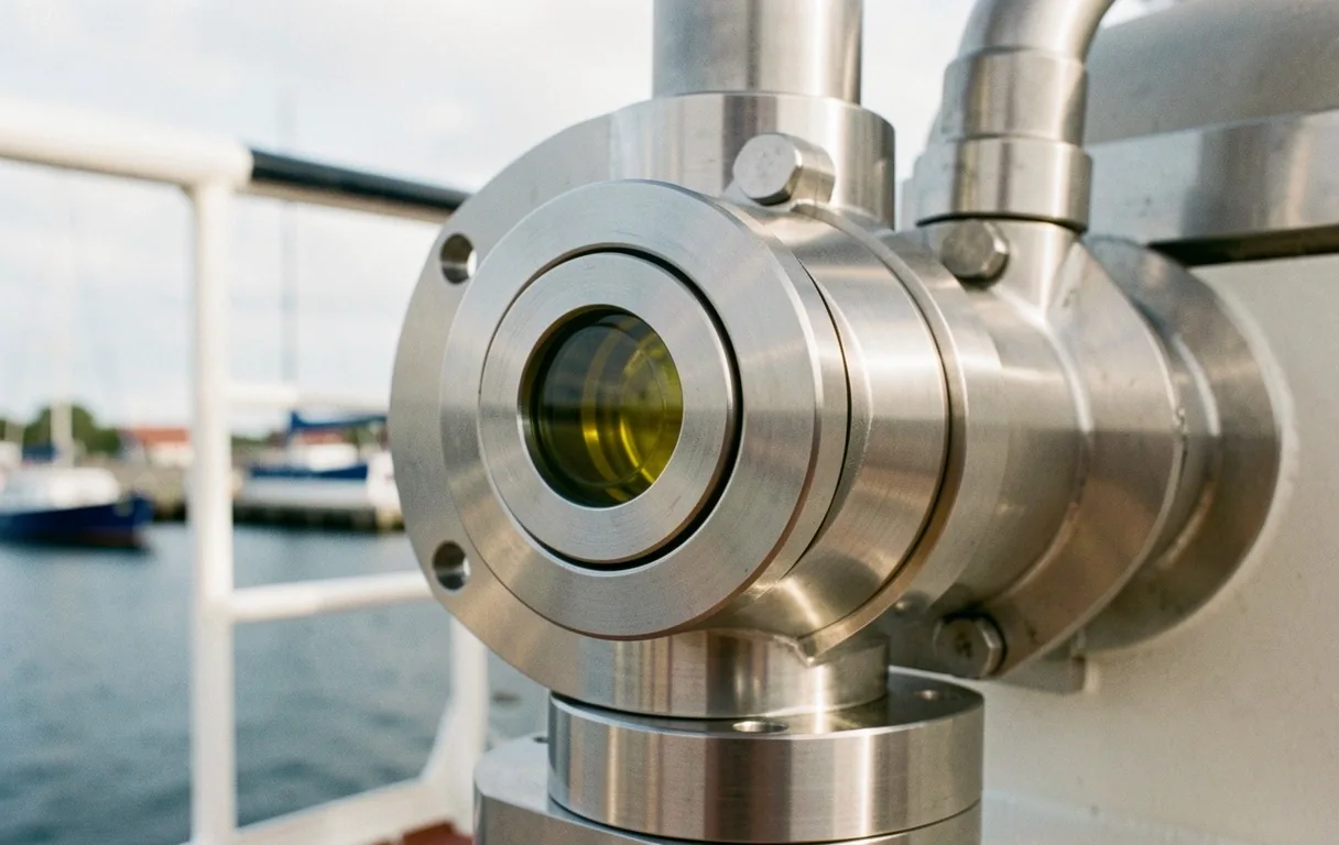 Hydraulic observatory detail