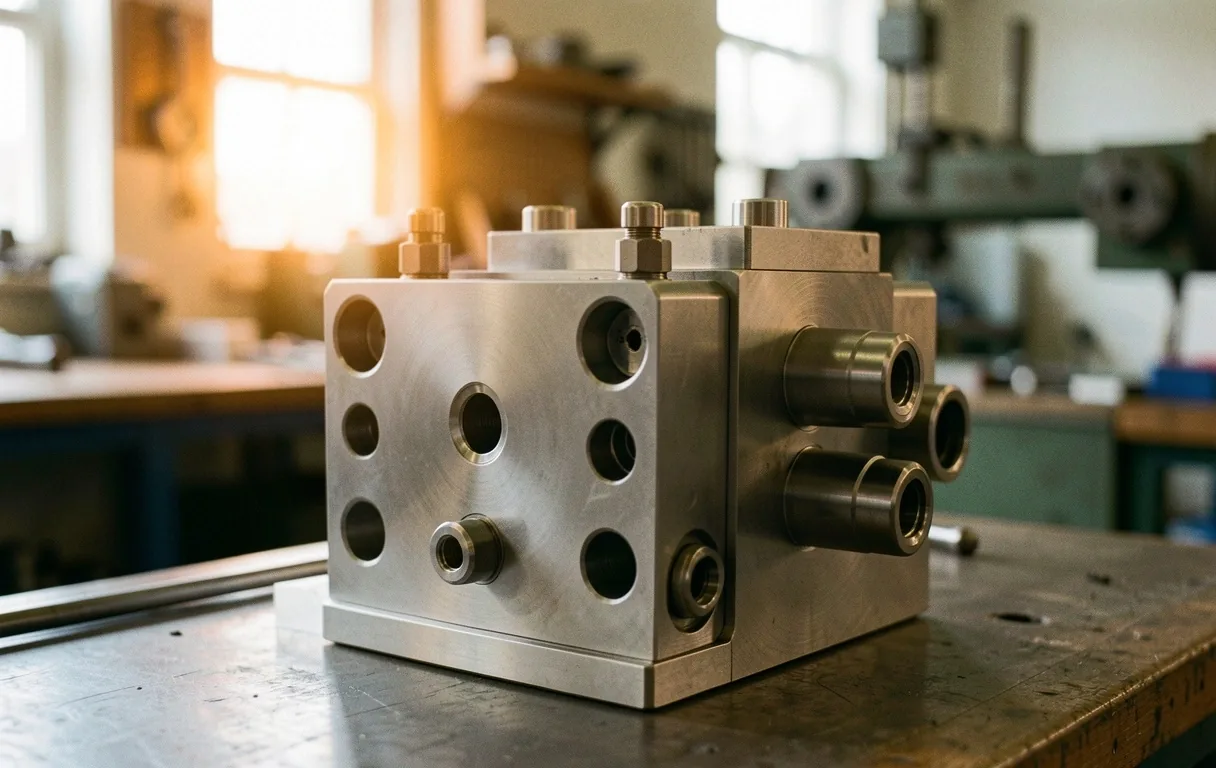 Technical hydraulic assembly