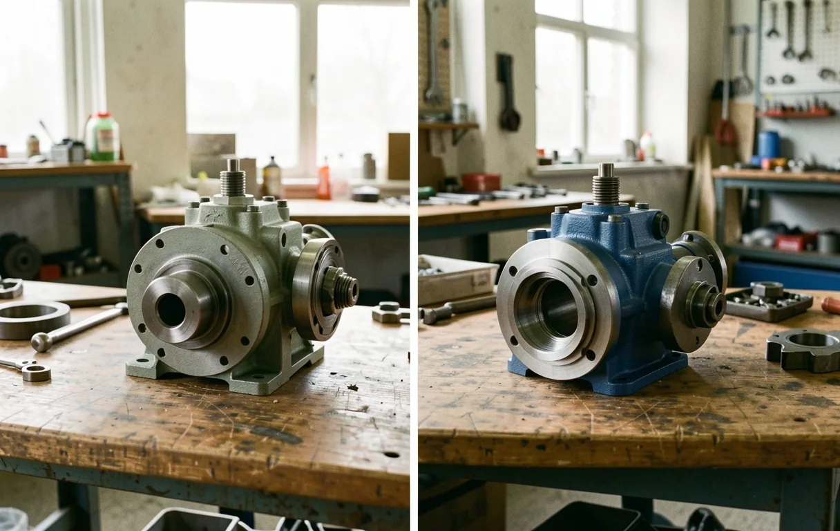 Hydraulic component comparison
