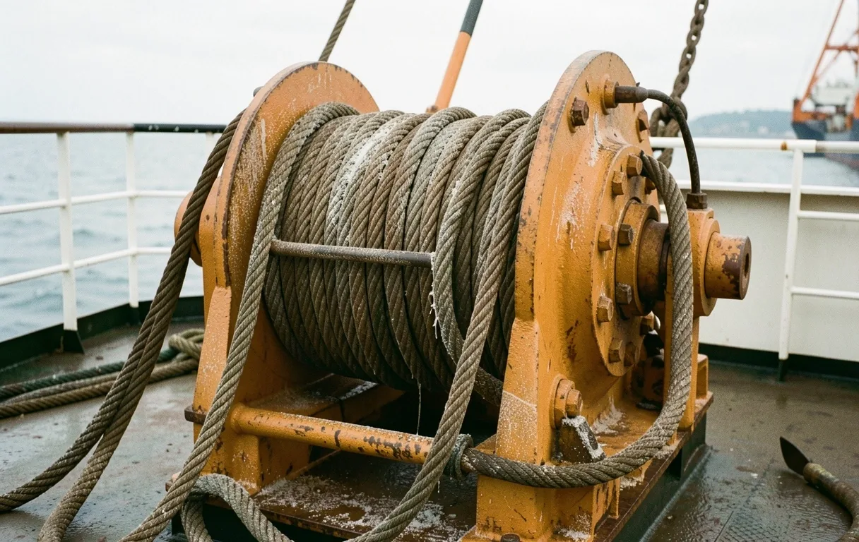 Hydraulic Winch Detail